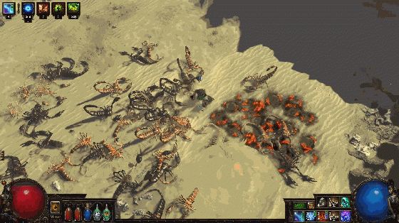 毒龙钻 流放之路新BOSS沙之女神沙卡丽曝光