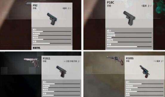 《绝地求生》武器数据特点的详细解析(下)