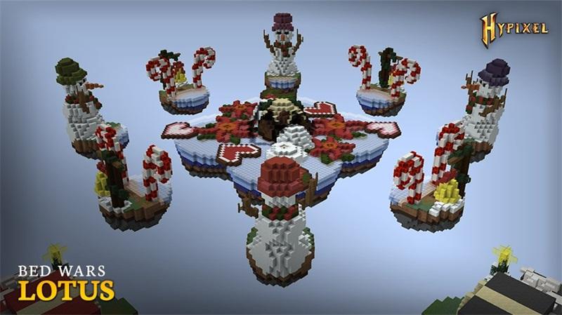 《我的世界》新版本上线 Hypixel圣诞狂欢