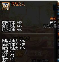 DNF天选之人称号属性怎么样 天选之人称号