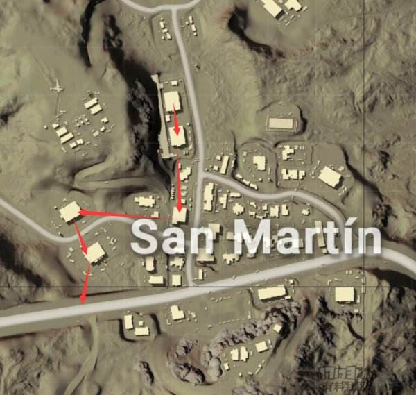 绝地求生圣马丁地图怎么搜 吃鸡圣马丁打法