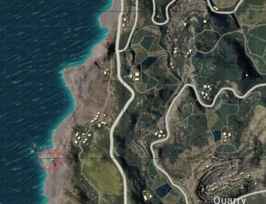 绝地求生信号枪刷新点 吃鸡信号枪总共十把