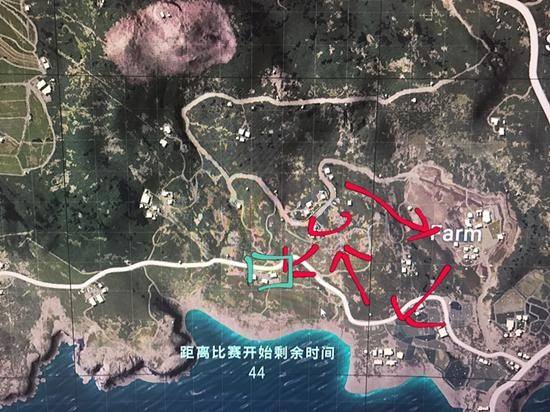 绝地求生老地图打野 吃鸡海岛图打野教程