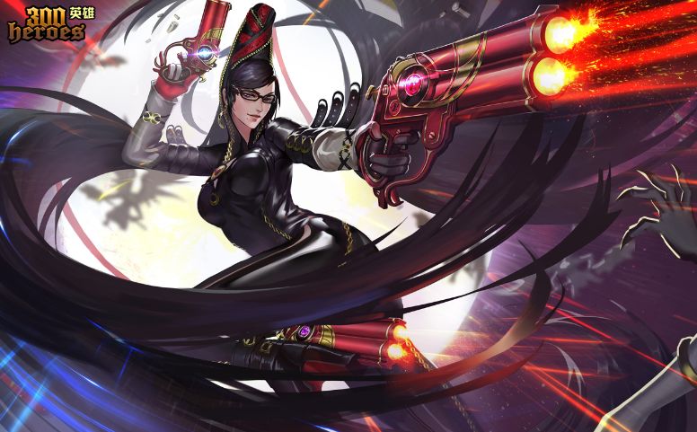 300英雄本周热点猎天使魔女原画欣赏